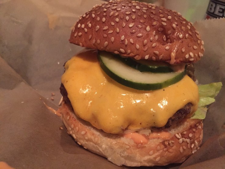 Photo of the Public & General's burger